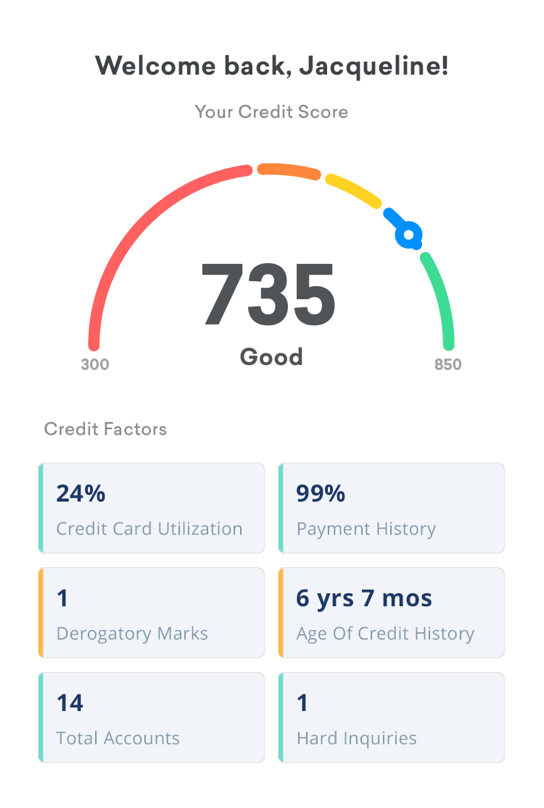 Mike Zimmer Designs - Credit Karma Design